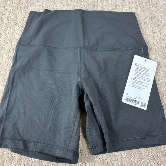 Lululemon | Align HR Short 6" Graphite Grey - Picture 5 of 6